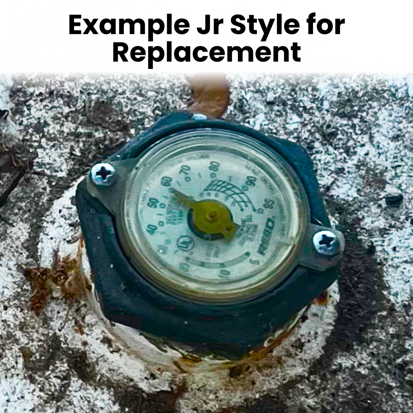R3D Dial - Jr Style - Propane Tank Dial
