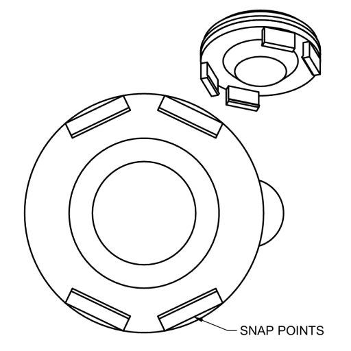 R3D Dial - Snap-On Style - Propane Tank Dial
