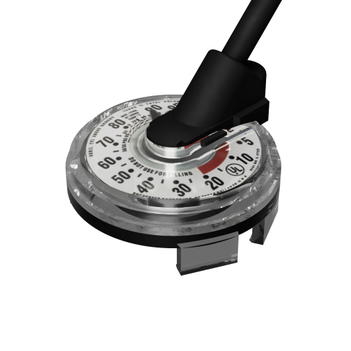 R3D Dial - Snap-On Style - Propane Tank Dial