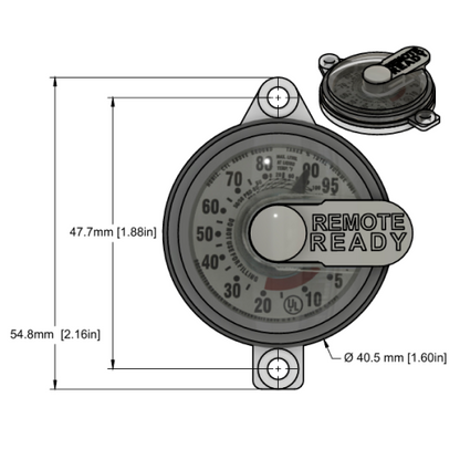 R3D Dial - Jr Style - Propane Tank Dial