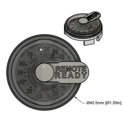 R3D Dial - Snap-On Style - Propane Tank Dial